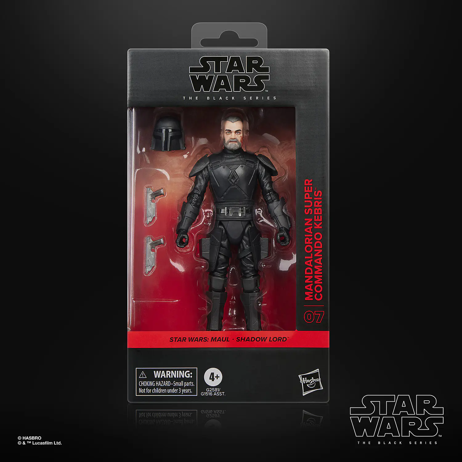 [Preventa] Mandalorian Super Commando Kebris - The Black Series 6