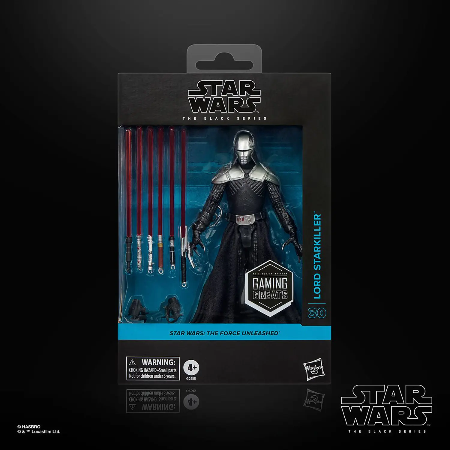 Lord Starkiller (Deluxe) Gaming Greats - The Black Series 6
