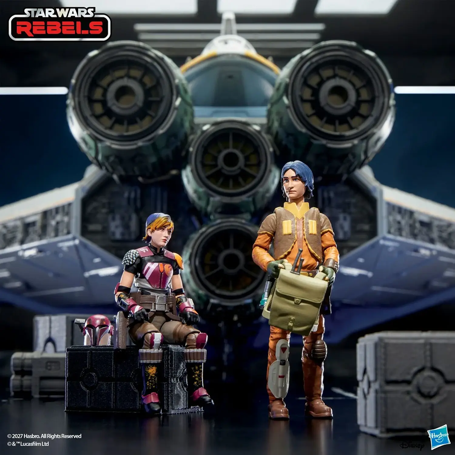 [Preventa] Lothal Rebels 3-Pack (Sabine, Ezra & Kanan) - The Vintage Collection 3.75