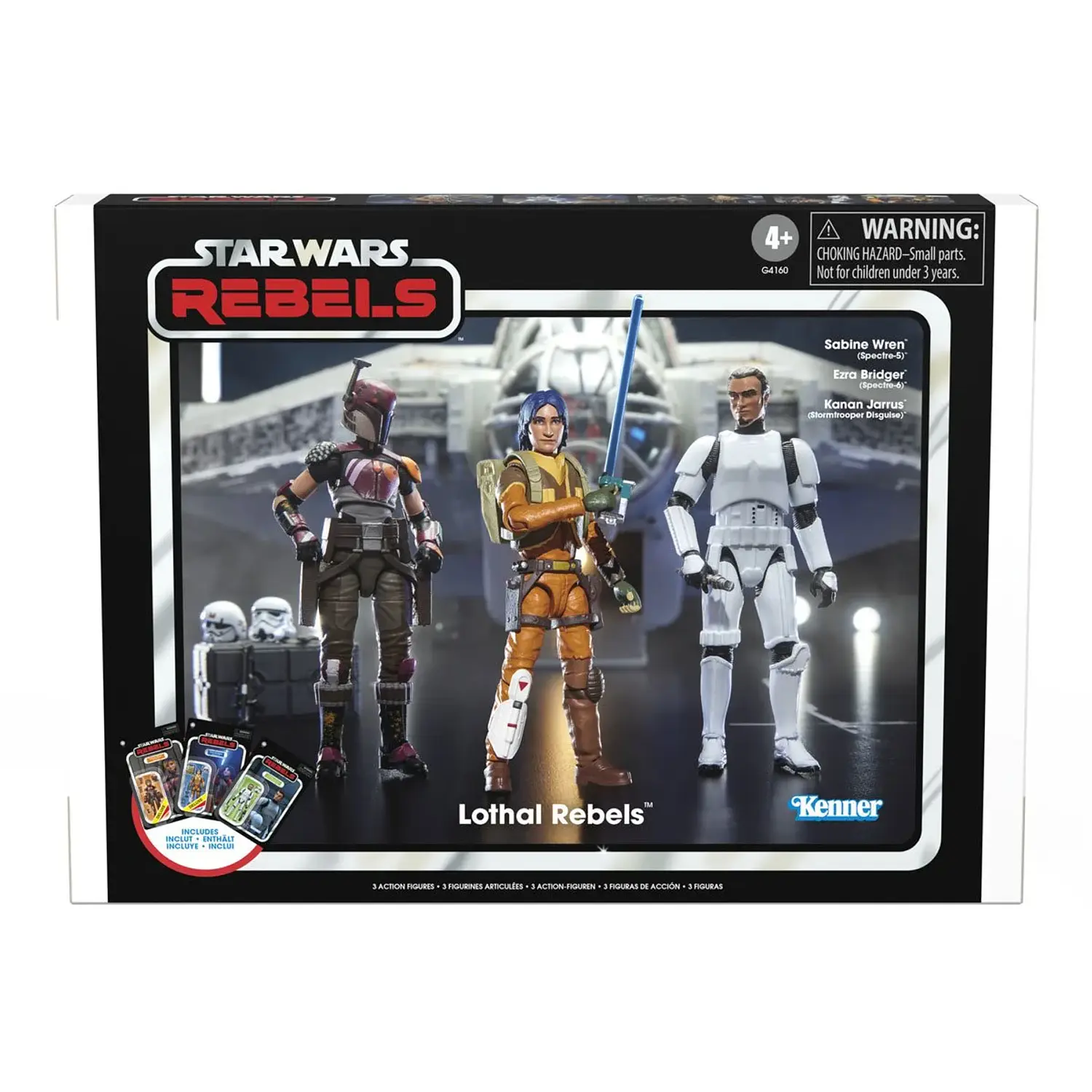 [Preventa] Lothal Rebels 3-Pack (Sabine, Ezra & Kanan) - The Vintage Collection 3.75