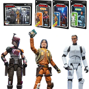 [Preventa] Lothal Rebels 3-Pack (Sabine, Ezra & Kanan) - The Vintage Collection 3.75