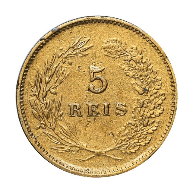 D. Carlos I - 5 Reis 1900 Bronze