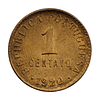1 Centavo 1920 P Aberto Bronze