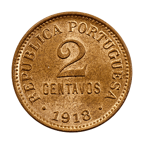 2 Centavos 1918 Bronze