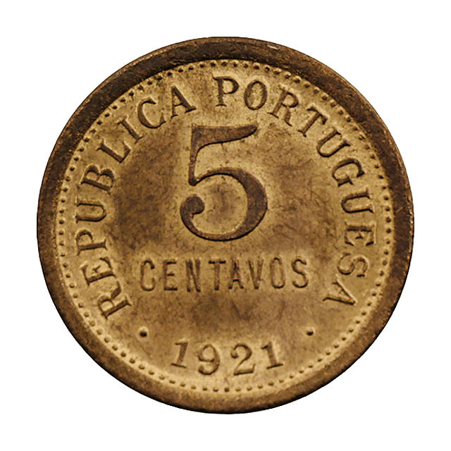 5 Centavos 1921 Bronze