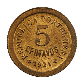 5 Centavos 1924 Bronze