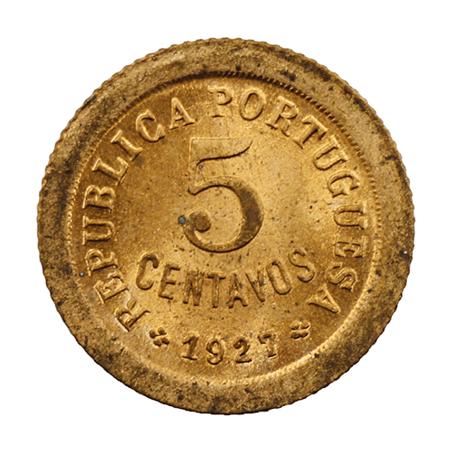 5 Centavos 1927 Bronze