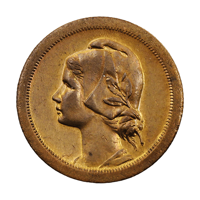 10 Centavos 1924 Bronze
