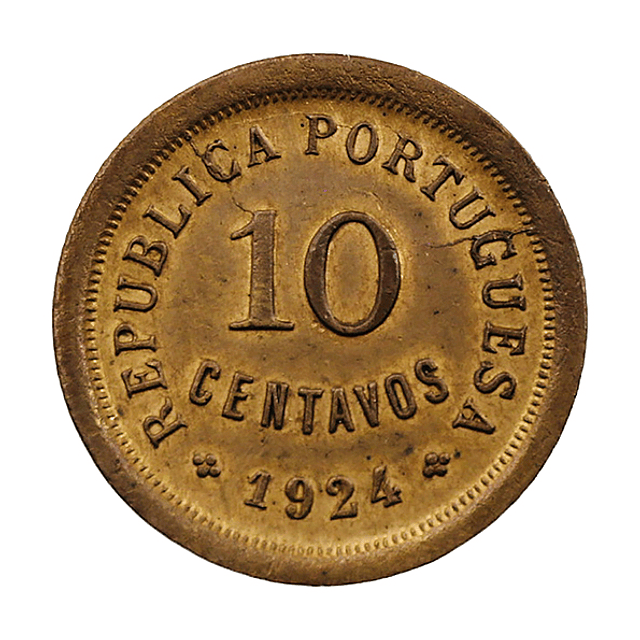 10 Centavos 1924 Bronze