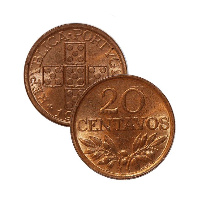 20 Centavos 1969 Bronze