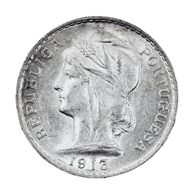 50 Centavos 1913 Prata