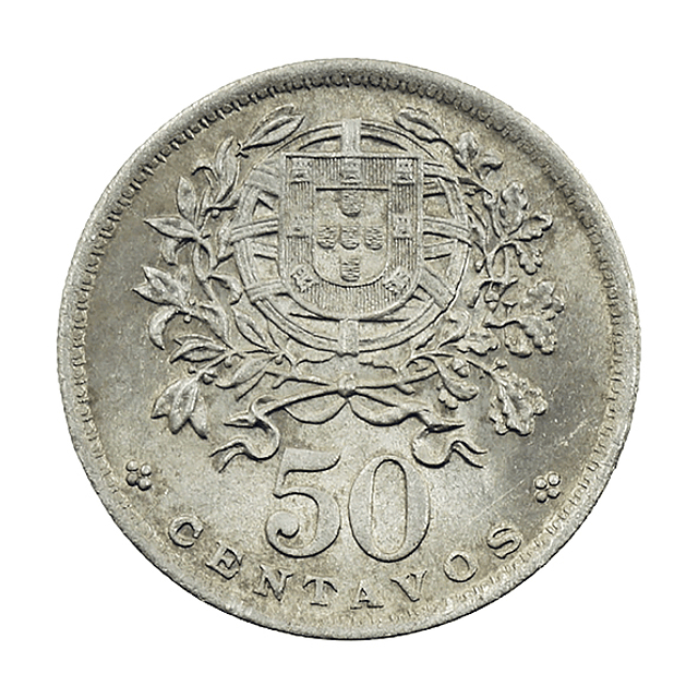 50 Centavos 1947 Alpaca