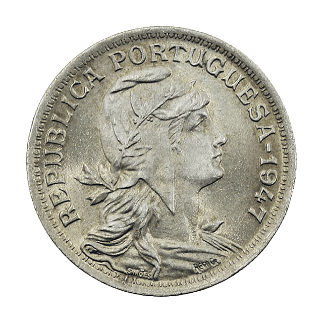 50 Centavos 1947 Alpaca