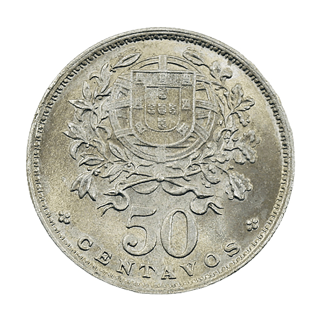 50 Centavos 1951 Alpaca