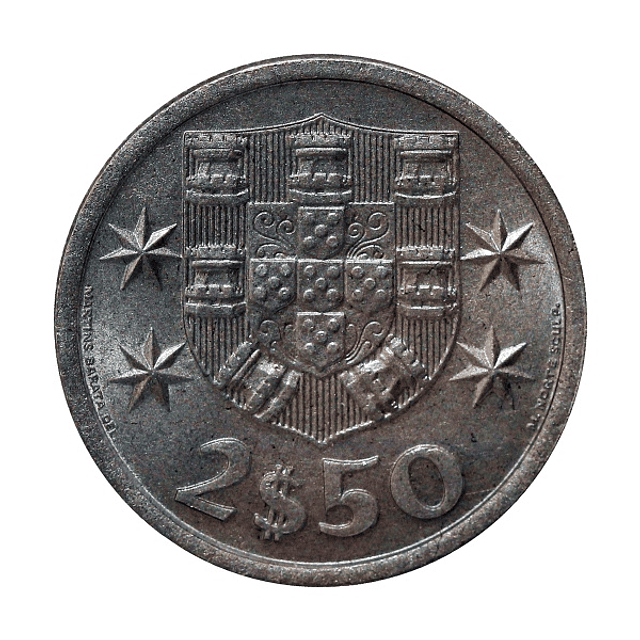 2.50 Escudos 1964 Cupro-Níquel