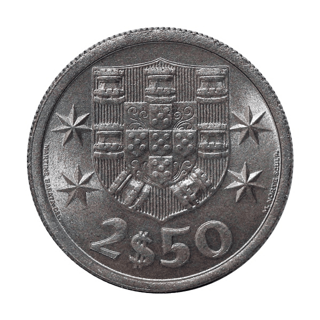 2.50 Escudos 1965 Cupro-Níquel 