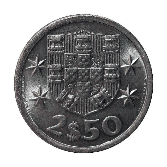 2.50 Escudos 1966 Cupro-Níquel 