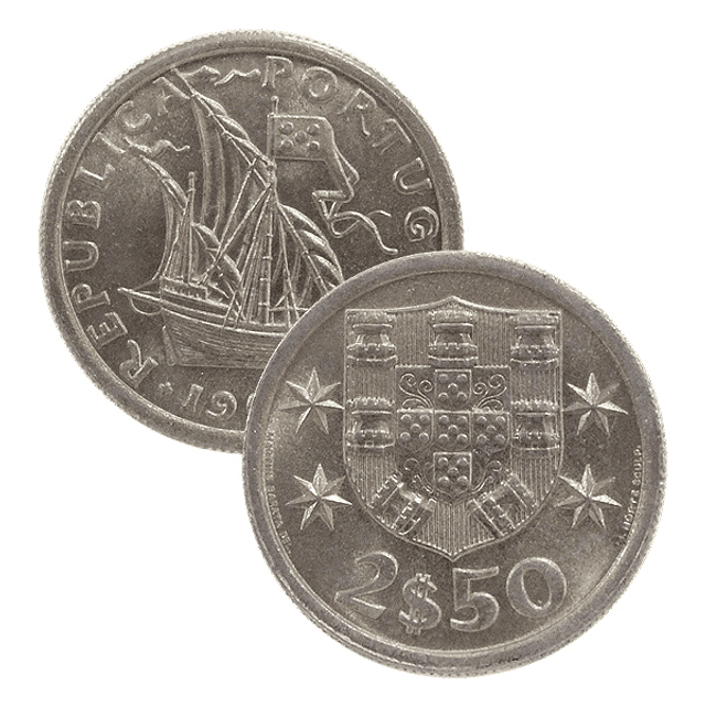 2.50 Escudos 1972 Cupro-Níquel