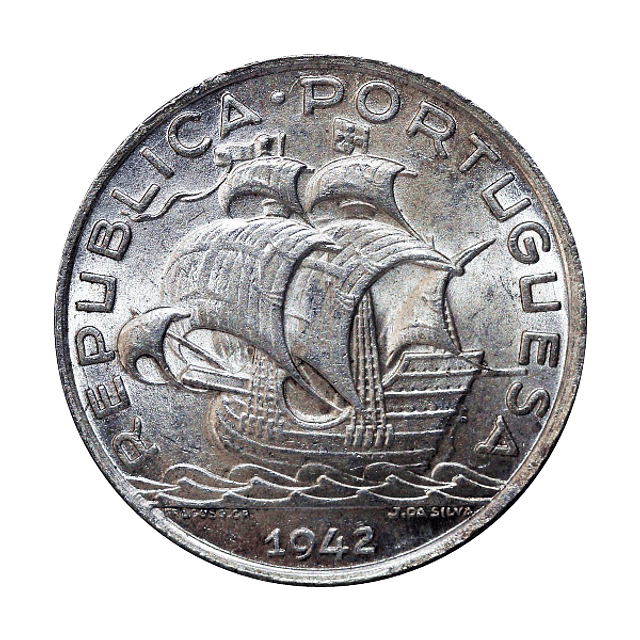 10 Escudos 1942 Prata