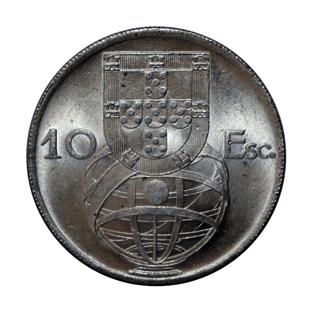10 Escudos 1955 Prata