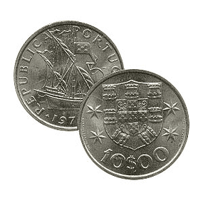 10 Escudos 1972 Cupro-Níquel