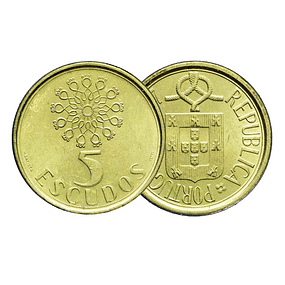 5 Escudos 1999 Latão-Níquel