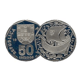 50 Escudos 1986 Cupro-Níquel