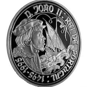 1000 Escudos D. João II 1995