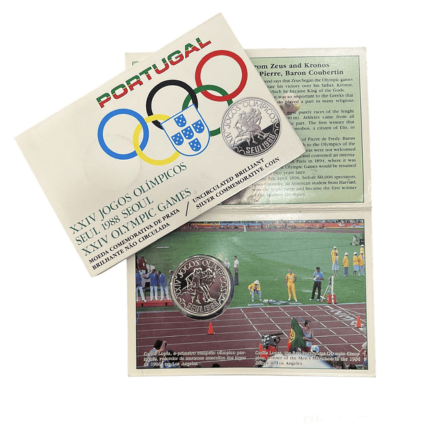BNC - 250 Escudos Jogos Olimpicos Seul 1988