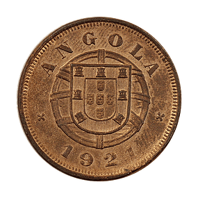 Angola - 5 Centavos 1921 Bronze