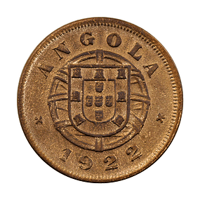 Angola - 5 Centavos 1922 Bronze