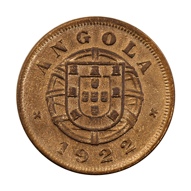 Angola - 5 Centavos 1922 Bronze