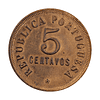 Angola - 5 Centavos 1922 Bronze