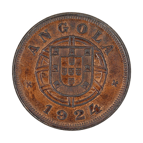 Angola - 5 Centavos 1924 Bronze