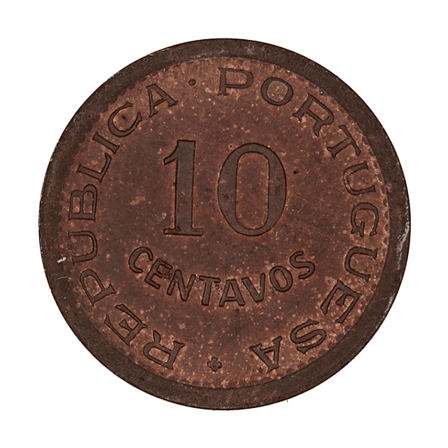 Angola - 10 Centavos 1948 Bronze