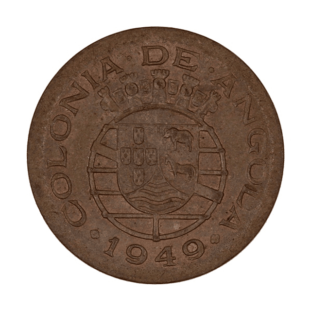 Angola - 10 Centavos 1949 Bronze