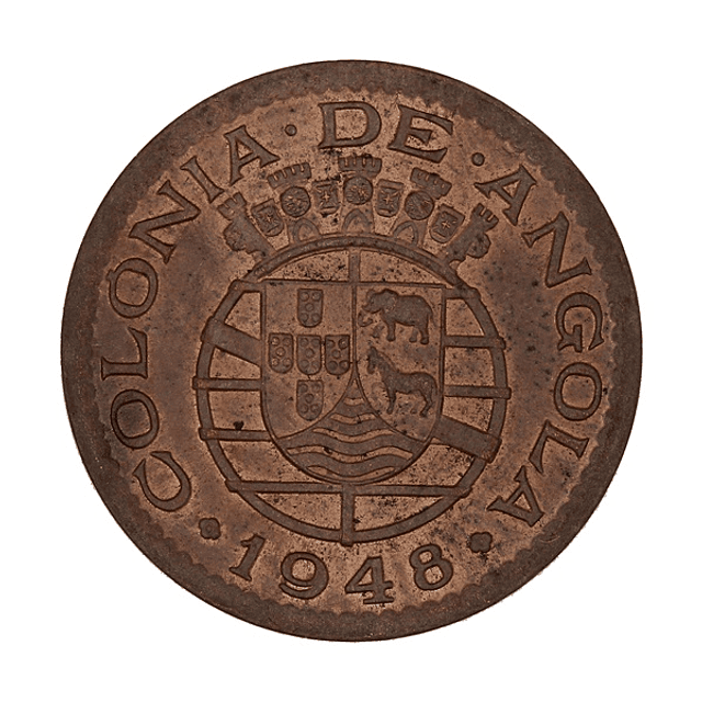Angola - 20 Centavos 1948 Bronze