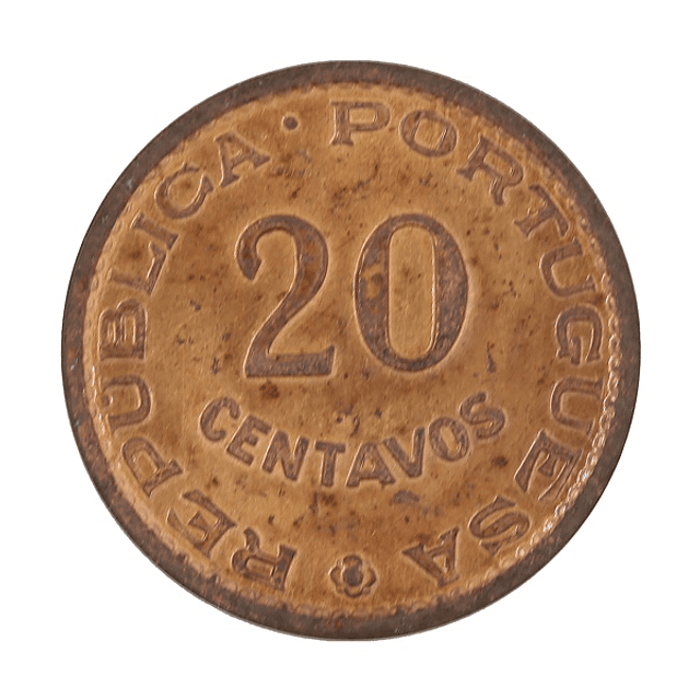 Angola - 20 Centavos 1962 Bronze