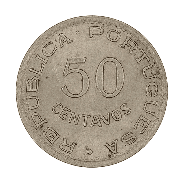 Angola - 50 Centavos 1948 Alpaca