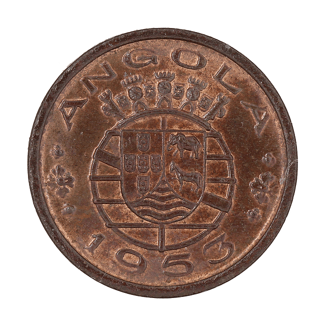 Angola - 50 Centavos 1953 Bronze