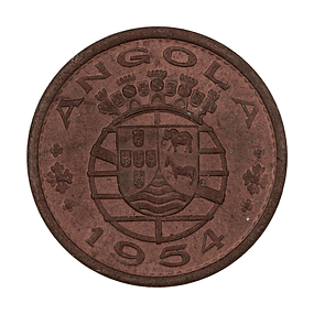 Angola - 50 Centavos 1954 Bronze