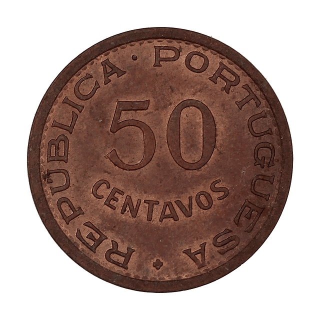 Angola - 50 Centavos 1961 Bronze