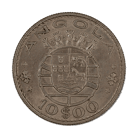 Angola - 10 Escudos 1970 Cupro-Níquel