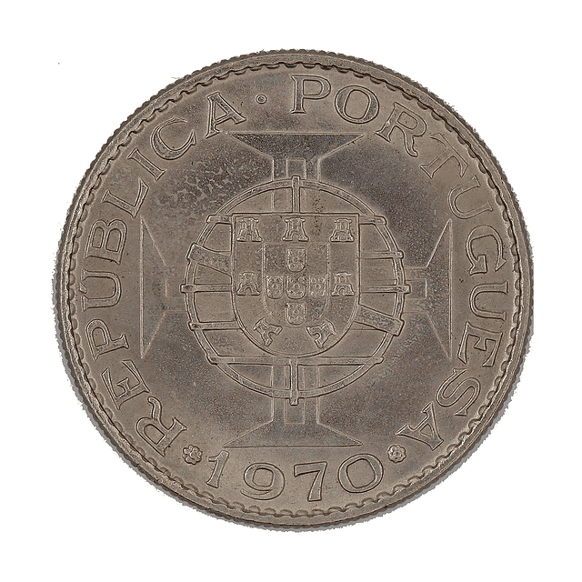 Angola - 10 Escudos 1970 Cupro-Níquel