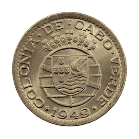 Cabo Verde - 50 Centavos 1949 Cupro-Niquel