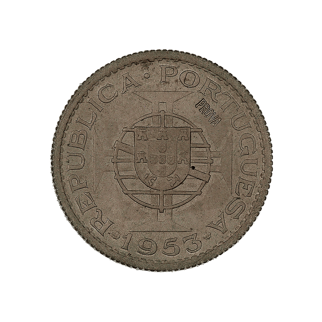 Cabo Verde - 2.50 Escudos 1953 "PROVA" Cupro-Niquel