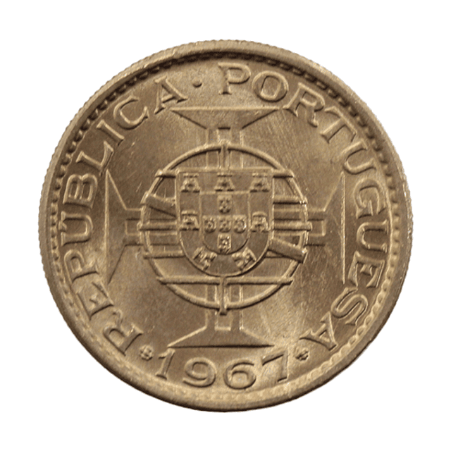 Cabo Verde - 2.50 Escudos 1967 Cupro-Niquel