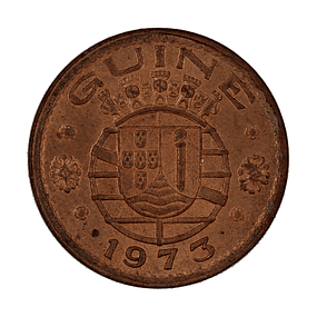 Guiné - 20 Centavos 1973 Bronze