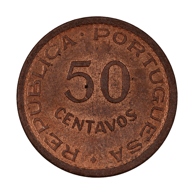 Guiné - 50 Centavos 1952 Bronze