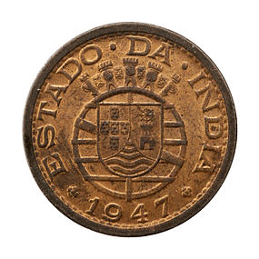 Índia - 1 Tanga 1947 Bronze